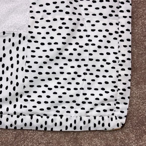 Handmade dog puppy lap quilt 50”x63” - Picture 6 of 7